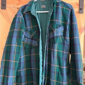 Vintage VIP Men's Green Plaid Jacket